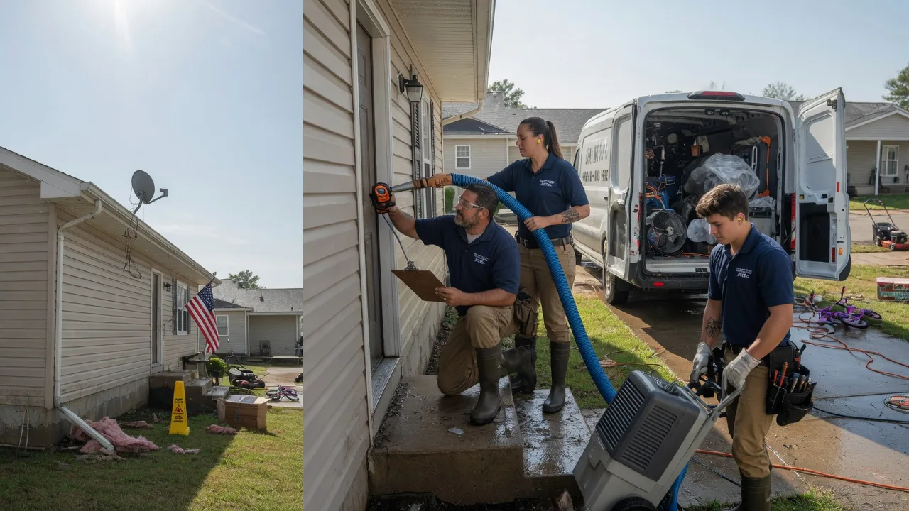 Ceiling Water Damage Restoration in Richland, IN near me